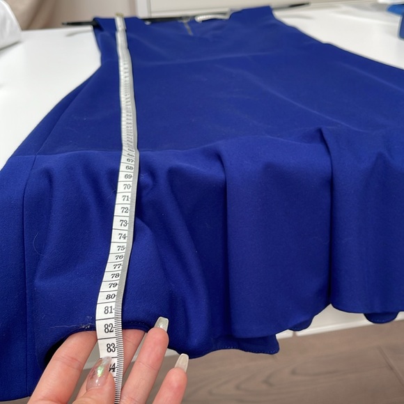 alice + olivia peplum hem mini dress Size 0 US - Picture 6 of 7